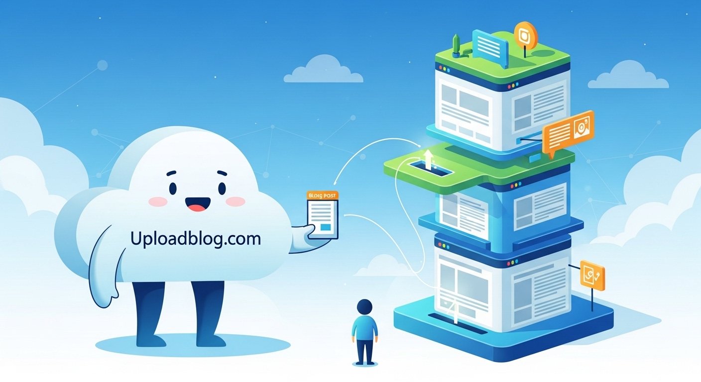 how to upload blog on website by uploadblog. com